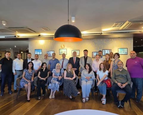 Bakı KTM-in təşkilatçılığı Azərbaycan media nümayəndələri ilə görüş keçirildi -FOTOLAR